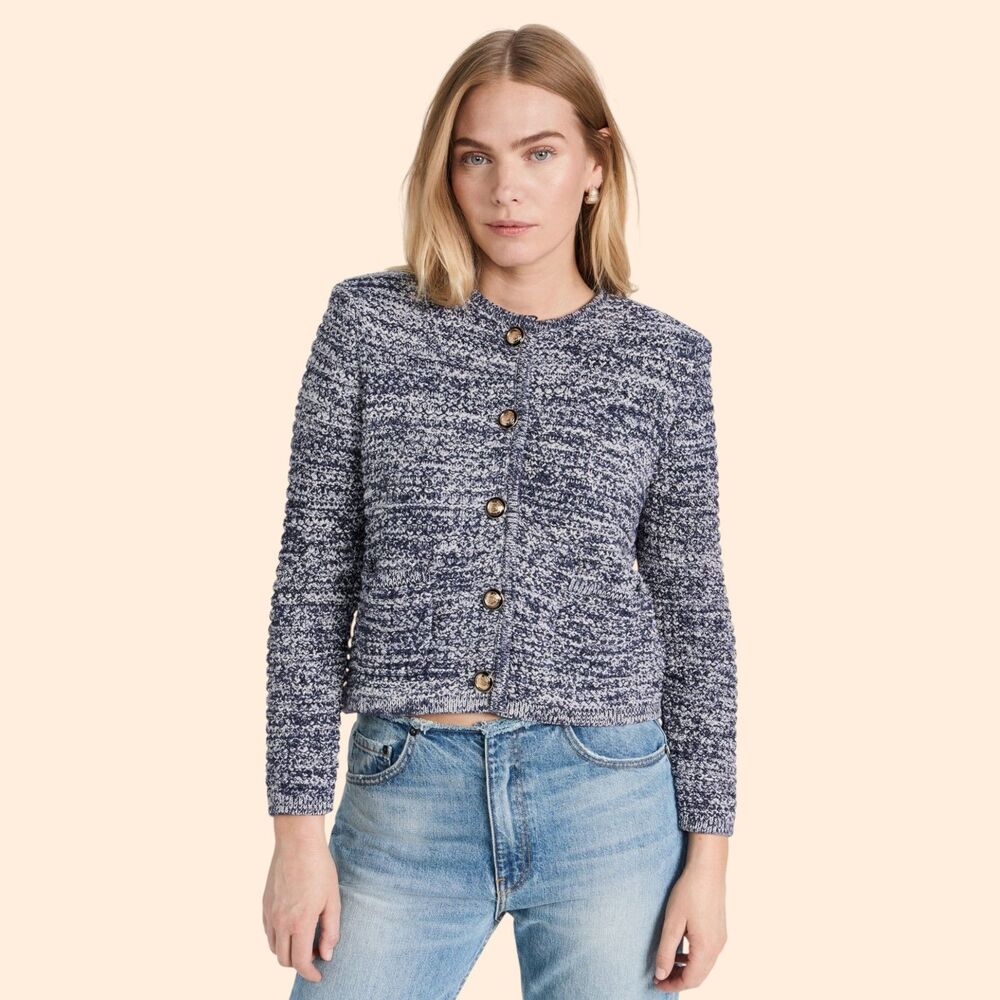 Ba&sh Guspa Cardigan Blue